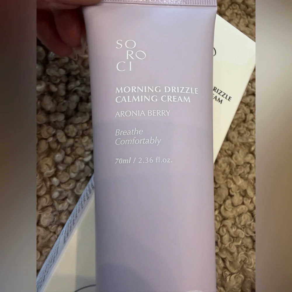 SOROCI Morning Drizzle Calming Cream - Lavender Tube-NEW, UNUSED & Sealed!